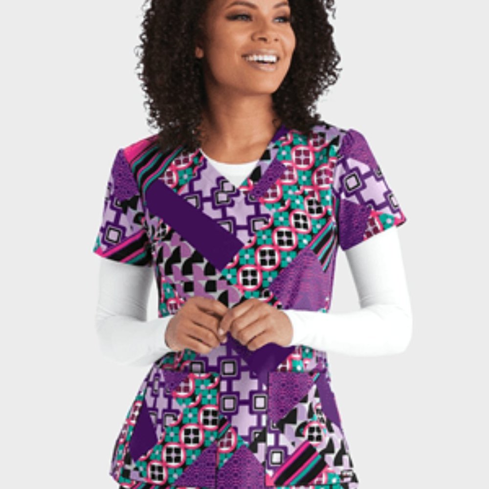 XS Grey's Anatomy Medical Scrub Top